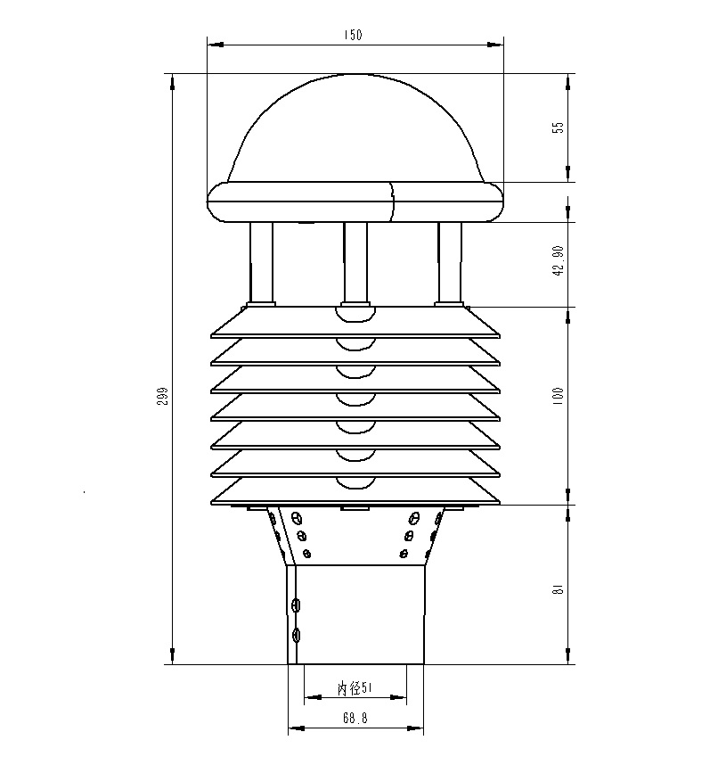Ultrasonic Automatic Weather Sensor