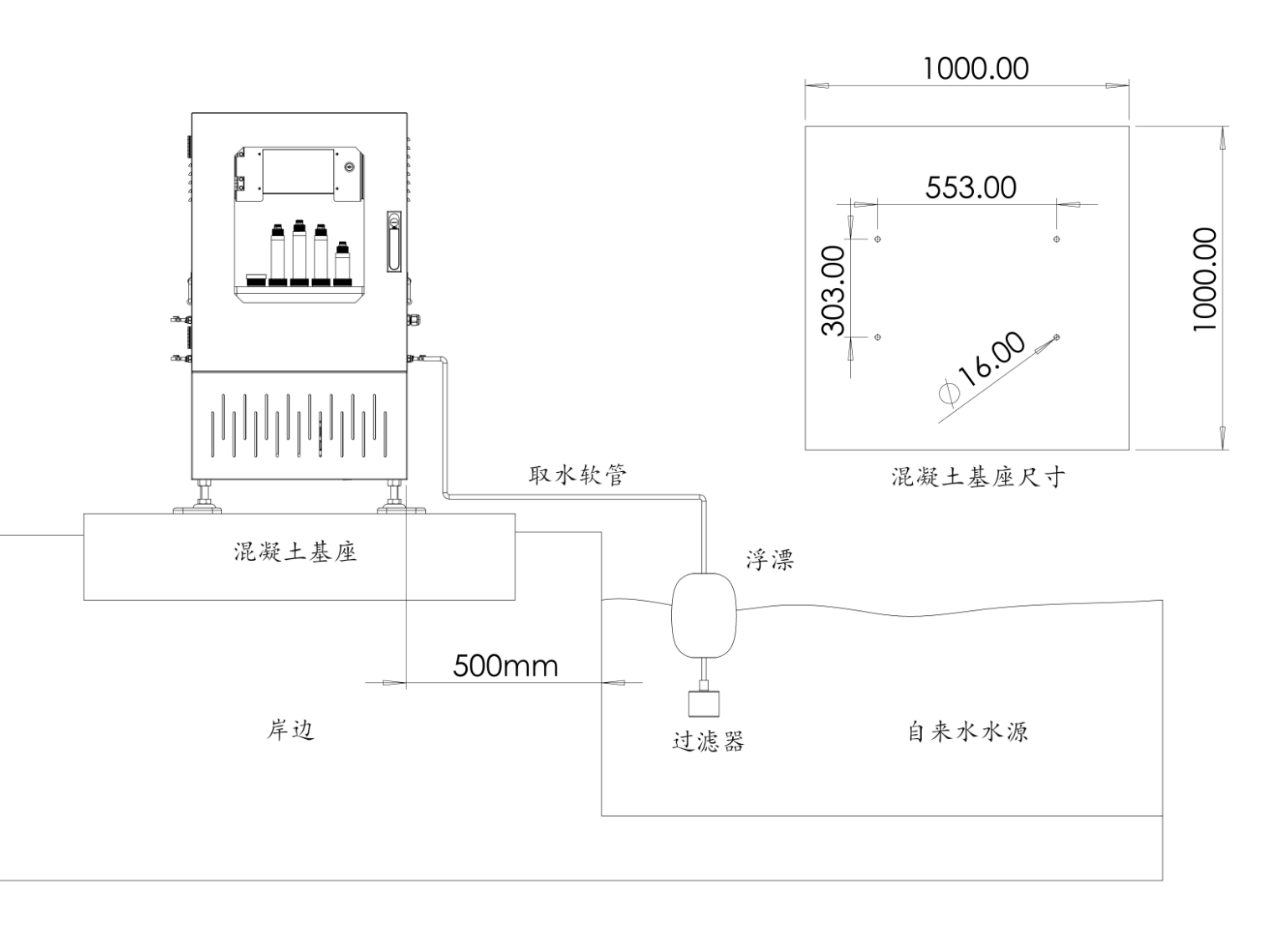 水溫、電導(dǎo)率、PH、溶解氧、氨氮在線(xiàn)監(jiān)測(cè)系統(tǒng)