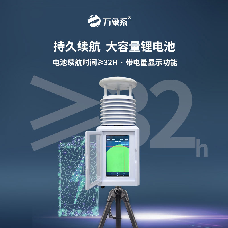 便攜新視界，六要素便攜式氣象站屏幕款打造移動觀測新體驗